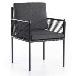 Alüminyum İskeletli Rattan Sandalye Alüminyum İskeletli Rattan Sandalye