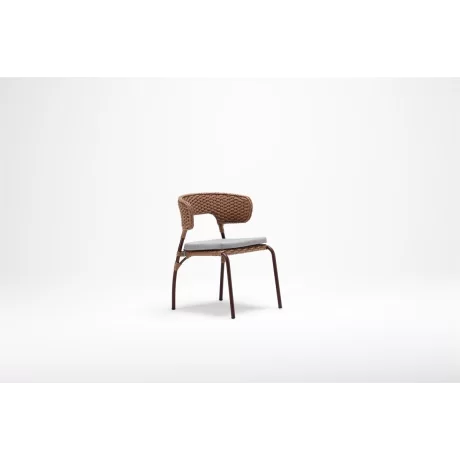 Karrige me bastun prej palme kacavjerrëse me krahë të zbutur Karrige me bastun prej palme kacavjerrëse me krahë të zbutur