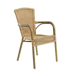 Wired Beige Sessel Mit Aluminiumrahmen Wired Beige Sessel Mit Aluminiumrahmen