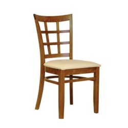 Light Antique Painted Cream Leather Upholstered Rustic Chair Light Antique Painted Cream Leather Upholstered Rustic Chair