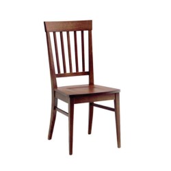 Vertical Çıtalı Painted Painted Restaurant Chair Vertical Çıtalı Painted Painted Restaurant Chair