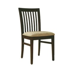 Вертикален решетъчен рустик стол с тъмно накланяне Вертикален решетъчен рустик стол с тъмно накланяне