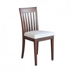 Antiqued Vertical Stick Wood Chair