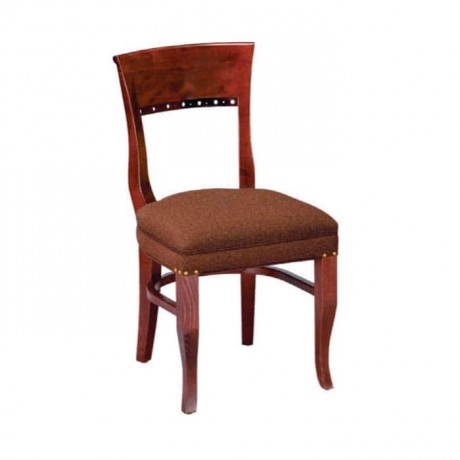 Red Antique Wooden Restaurant Chair