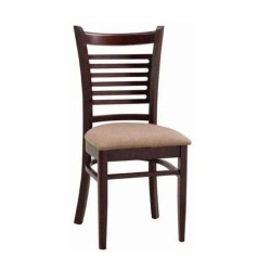 Horizontal Stick Dark Antiquede Beige Upholstered Chair Horizontal Stick Dark Antiquede Beige Upholstered Chair