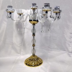 4 Kollu Altın Taş Süslemeli Şamdan 1. Kalite 4 Kollu Altın Taş Süslemeli Şamdan 1. Kalite