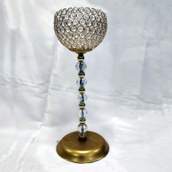 Gold Stone Decorated Candlestick 1st Quality