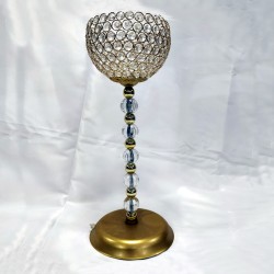 Altın Taş Süslemeli Şamdan 1. Kalite Altın Taş Süslemeli Şamdan 1. Kalite