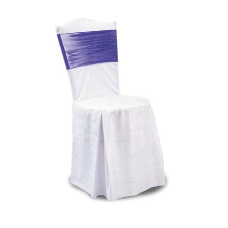 Purple Belted White Chair Dress Up