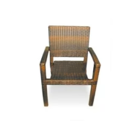Knitted Arms Rattan Injection Chair rtt13