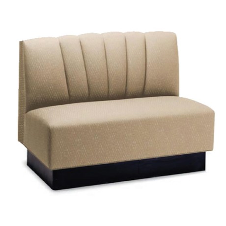 Beige Fabric Upholstered Loca