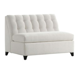 Beyaz Kumaş Döşemeli Otel Sediri Beyaz Kumaş Döşemeli Otel Sediri