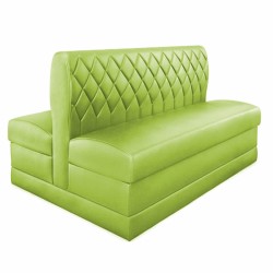 Çift Taraflı Baklava Desenli Fıstık Yeşili Restoran Sedir Koltuk Çift Taraflı Baklava Desenli Fıstık Yeşili Restoran Sedir Koltuk