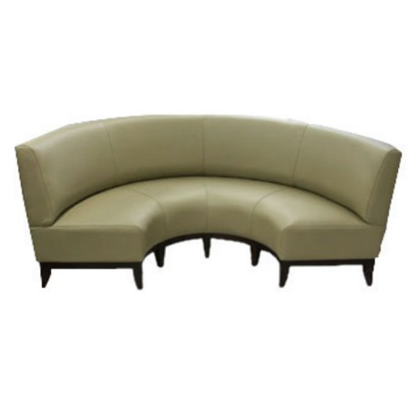 Leather Upholstered Round Restaurant Leather Upholstered Round Restaurant