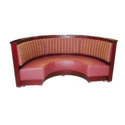 Deri Kumaş Döşemeli Yuvarlak Sedir Deri Kumaş Döşemeli Yuvarlak Sedir