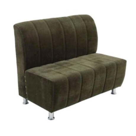 Sliced Upholstered Green Fabric Cedar