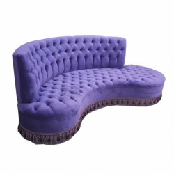 Eflatun Fasulye Şekilli Özel İmalat Sedir Eflatun Fasulye Şekilli Özel İmalat Sedir