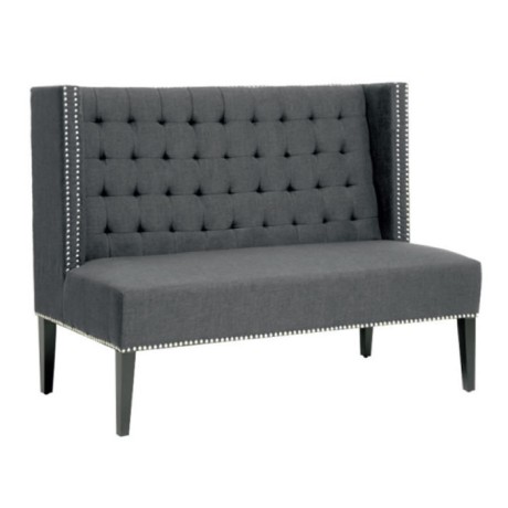 Gray Quilted Cafe Booths Gray Quilted Cafe Booths