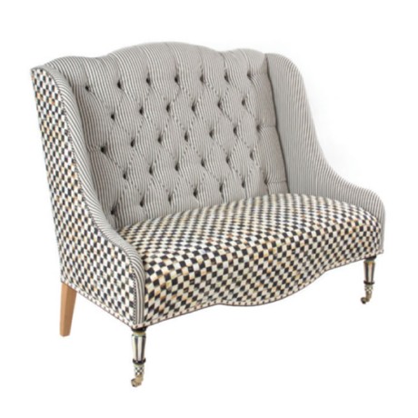 Gray Fabric Upholstered Hotel Couch Gray Fabric Upholstered Hotel Couch