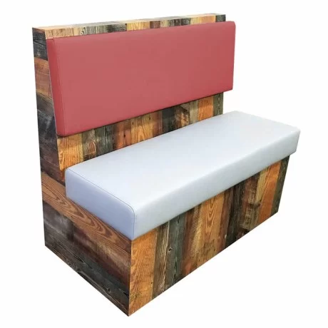 Cèdre segmenté à double couleur encadré en bois de qualité