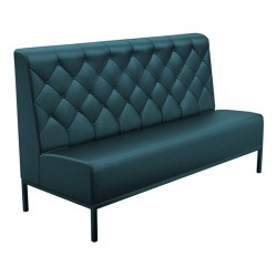 Kapitoneli Metal Ayaklı Cafe Sedir Koltuk Sağlam Kapitoneli Metal Ayaklı Cafe Sedir Koltuk Sağlam