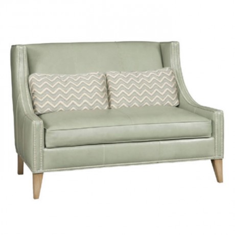 Fabric Upholstered Restaurant Couch