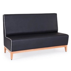 Siyah Kumaş Döşemeli Beyaz Filtreli ahşap Ayaklı Steak House Cafe Restoran Sediri Siyah Kumaş Döşemeli Beyaz Filtreli ahşap Ayaklı Steak House Cafe Restoran Sediri