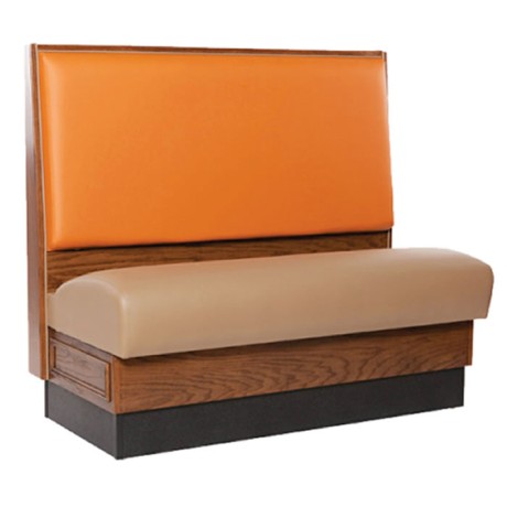 Orange Leather Wooden Cedar