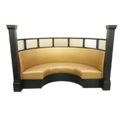 Yuvarlak Ahşap Restoran Locası Yuvarlak Ahşap Restoran Locası