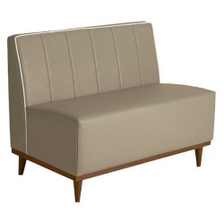 Beyaz Filtreli Dikişli Sırt Yüzeyi Ahşap Ayaklı Restoran Cafe Sediri Beyaz Filtreli Dikişli Sırt Yüzeyi Ahşap Ayaklı Restoran Cafe Sediri