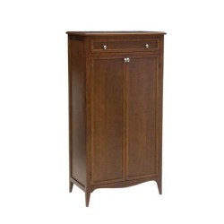 Ahşap Ceviz Boyalı Uzun Yüksek Servant Ahşap Ceviz Boyalı Uzun Yüksek Servant