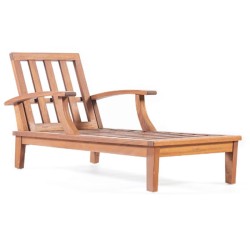 Wooden Chaise Longue Wooden Chaise Longue