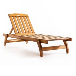 Wooden Chaise Longue Model Wooden Chaise Longue Model