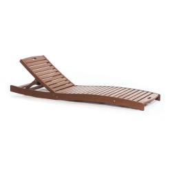 Iroko Legless Sunbed