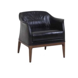 Black High Gloss Leather Upholstered Polyurethane Chair Black High Gloss Leather Upholstered Polyurethane Chair