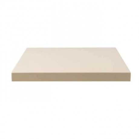 Cream Fiberboard Table Top