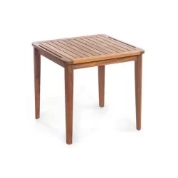 Kvadrat Teak Restoran Bağça Masası