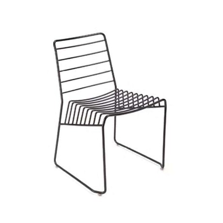 Metal Sticks Wire Chair