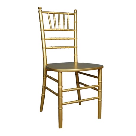 Golden Wood Tiffany Chair