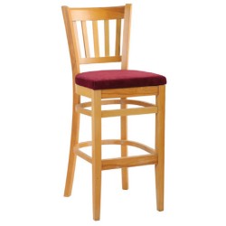 Ahşap Tonet Cilalı Bar Sandalyesi Ahşap Tonet Cilalı Bar Sandalyesi