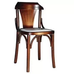 Chaise de restaurant en bois Tonet