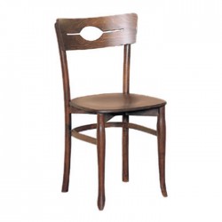 Coffeehouse Wooden Thonet Chair with Connection Stick