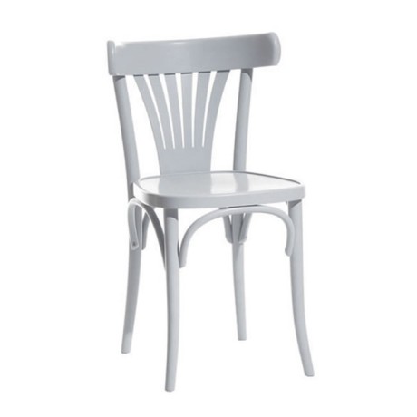 White Brighty Lake Kitchen Thonet Chair