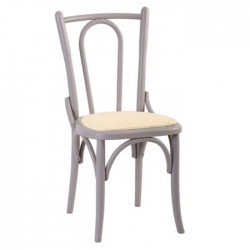 Classic Wooden Thonet Chair Patina Painted