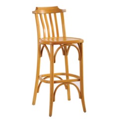 Thonet Дървен бар стол Thonet Дървен бар стол