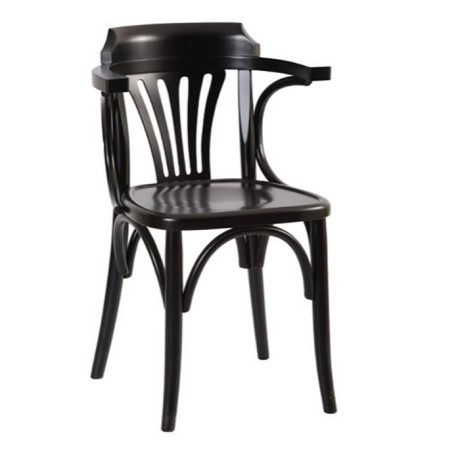 Venge Painted Thonet Chair with Arm