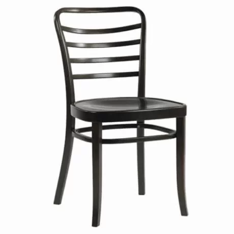 Chaise Tonet horizontale en bois poli