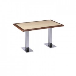 Verzalit Table with Stainless Legs
