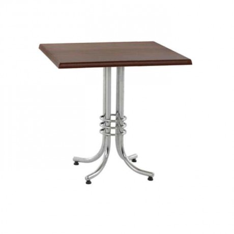 Verzalit Table with Chrome Legs Table