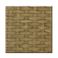 Table Werzalit en rotin beige